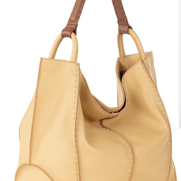 The Sak Tan Leather Tote Bag - Picture 3 of 9